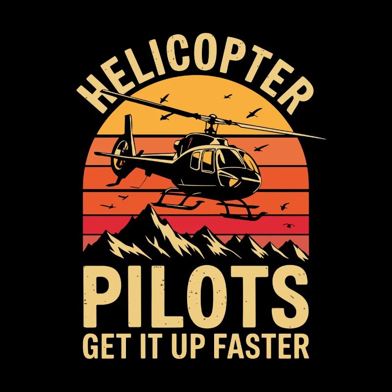 Les pilotes d’hélicoptère montent plus vite, Hubschrauber