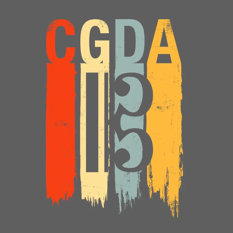 CGDA viola tuning string musician retro