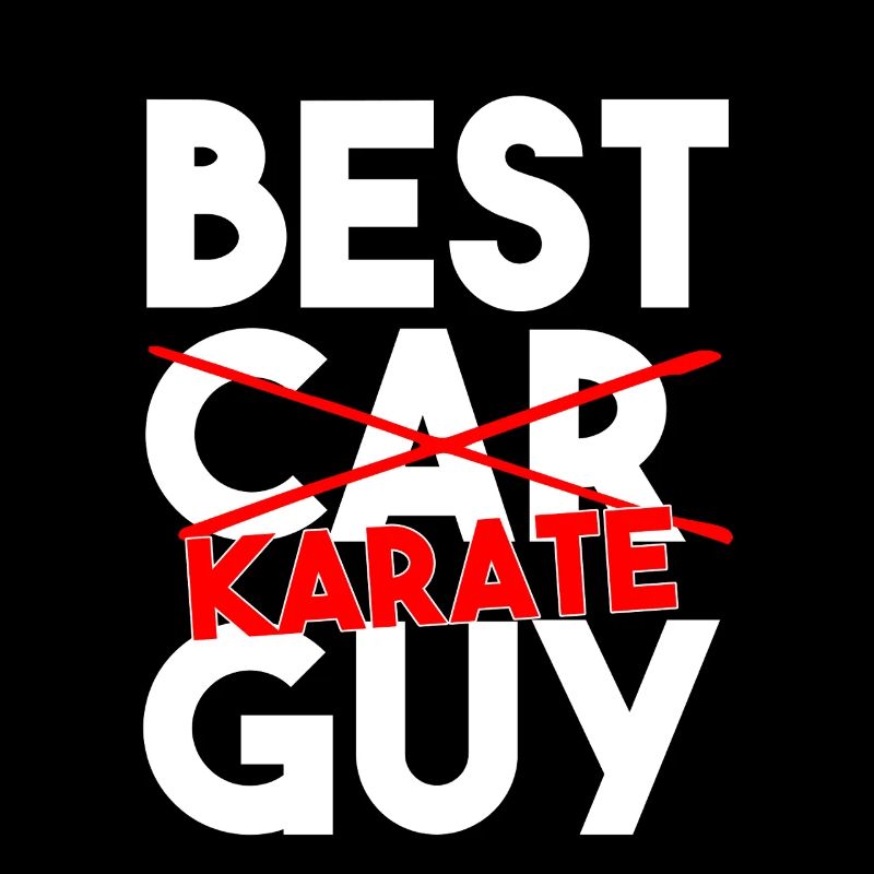 Bester Karate-Typ lustiger Kampfsport-Slogan