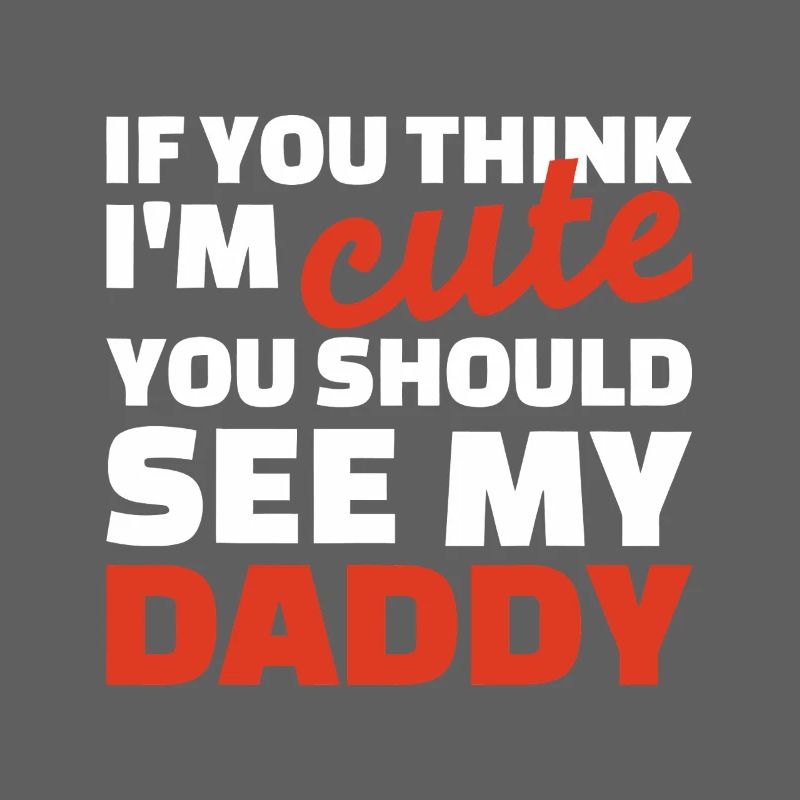 Papa Cute Bold Typography Tee