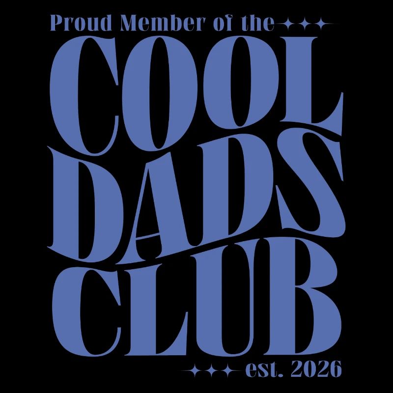 Cool Dads Club - Werdender Papa 2026 Geschenk