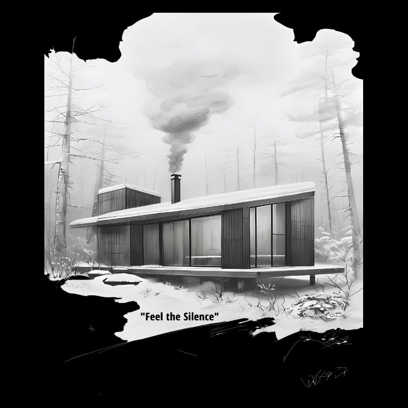 Cabine Moderne Silencieuse d’Hiver
