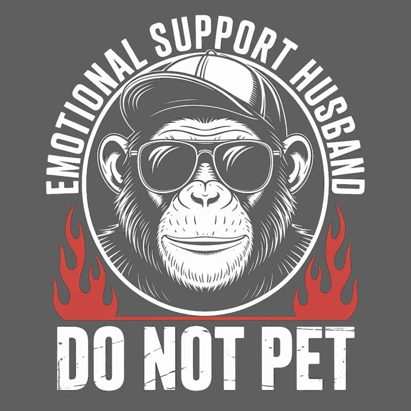 Emotional Support Husband Monkey