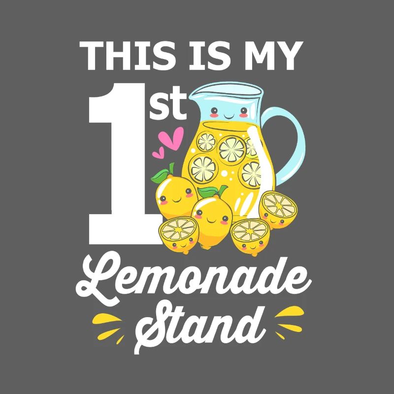 Limonade, stand de limonade, citron, citron