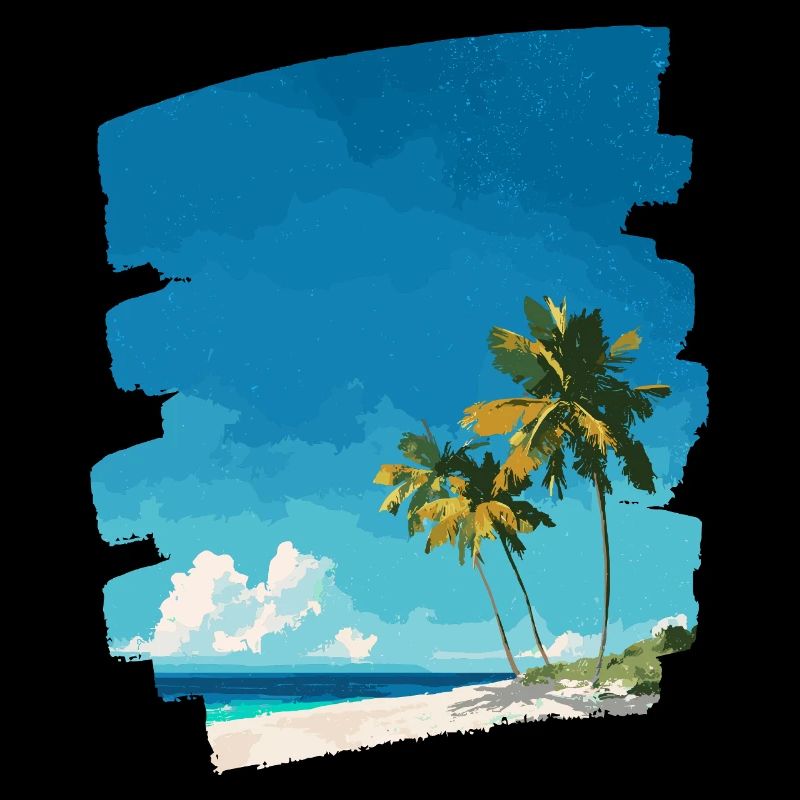 Strand Meer Palmen