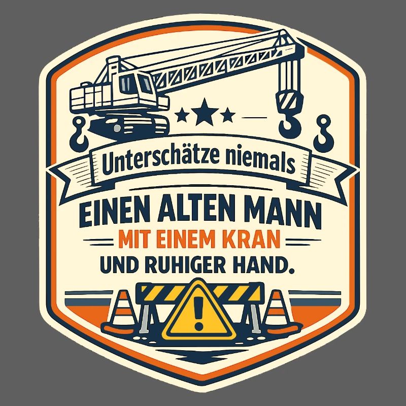 Kranmeister Alter Mann Patch