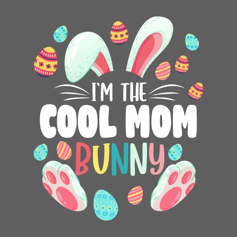 Cooles Mama-Hase-Oster-Tee