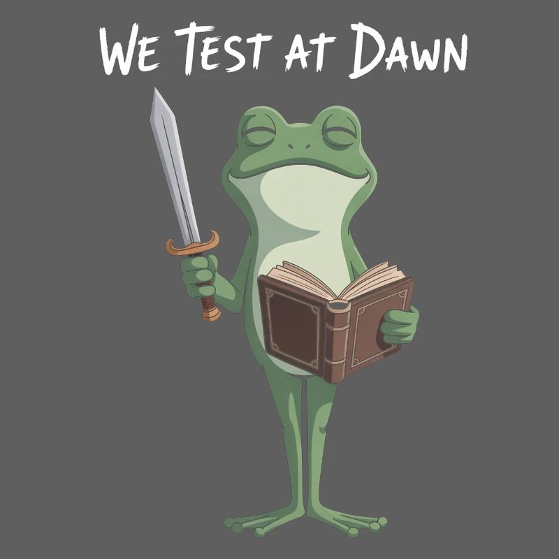Dawn Test Frog Knight