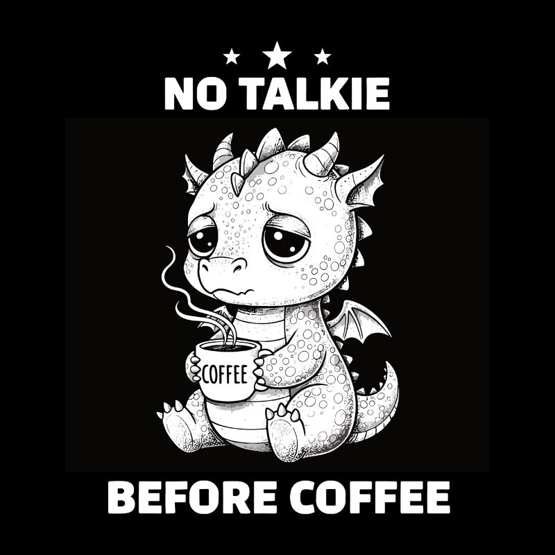 Pas de conversation avant Dragon Amoureux du Café