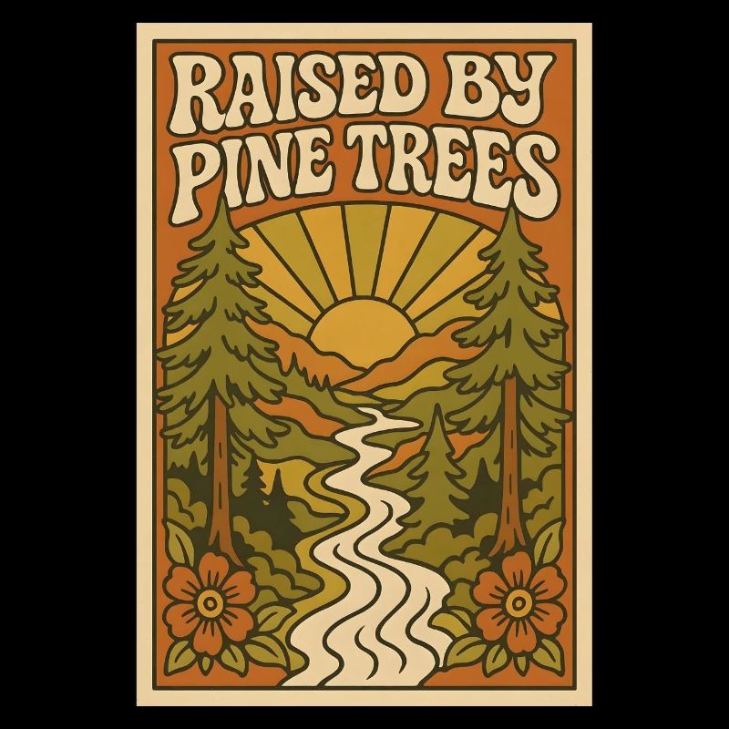 Raised by pine trees | Forest Outdoor