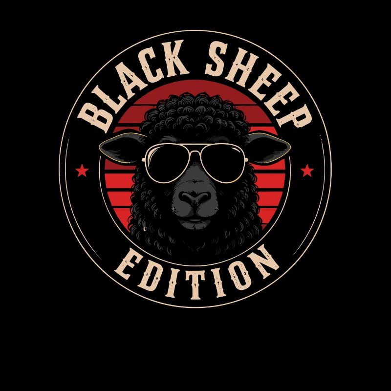 Black Sheep Edition Retro Logo Tee