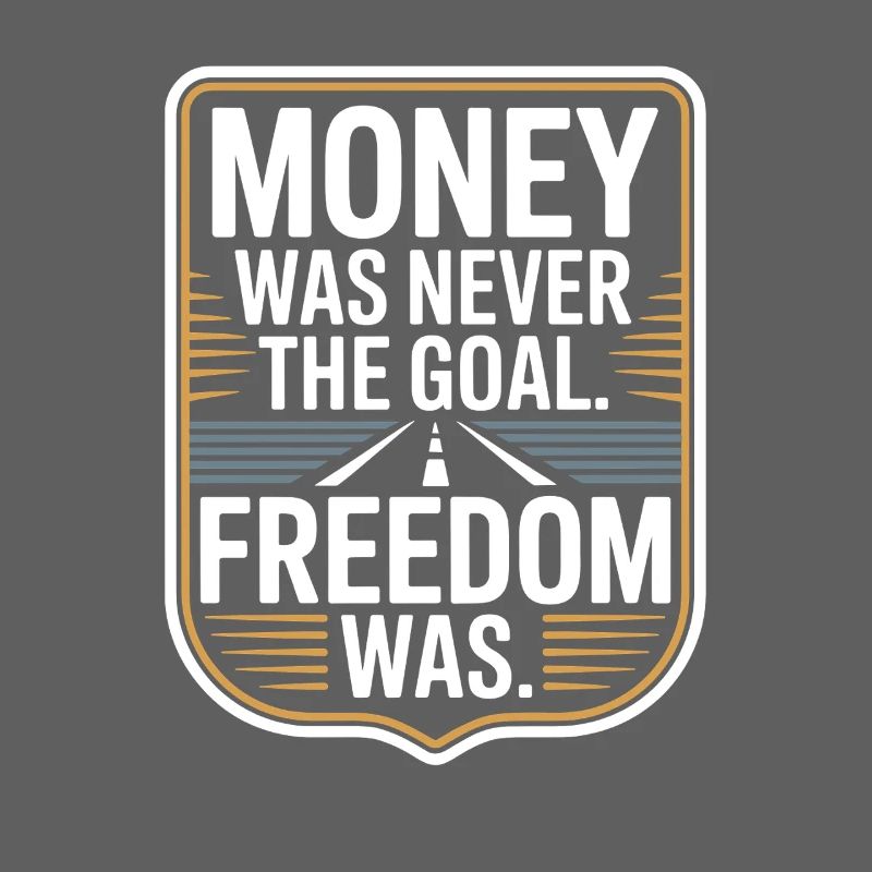 Objectif financier Esprit de liberté Entrepreneur Liberté