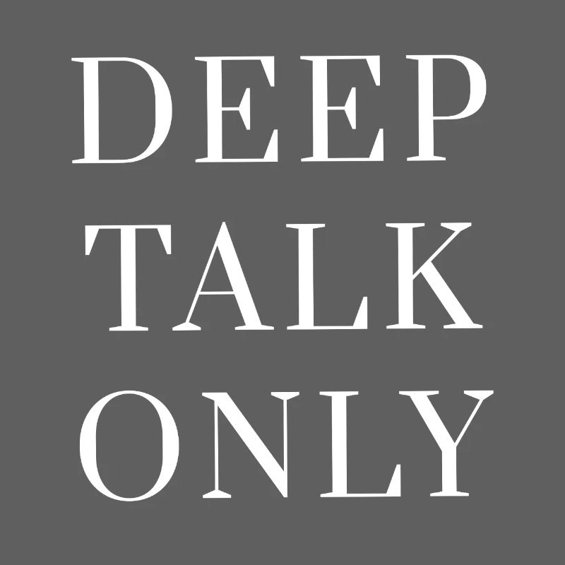 Deep Talk Only – Conception minimale de citations introverties