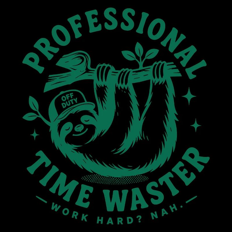 Professional Time Waster Sloth