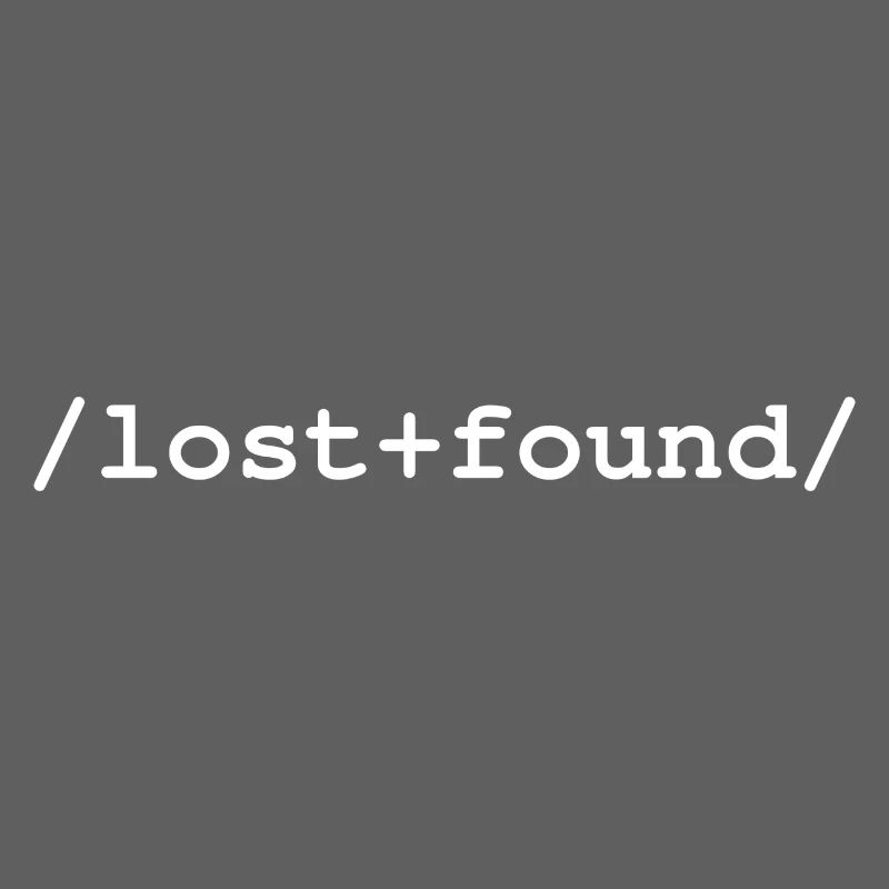 Lost+Found - /lost+found/ folder