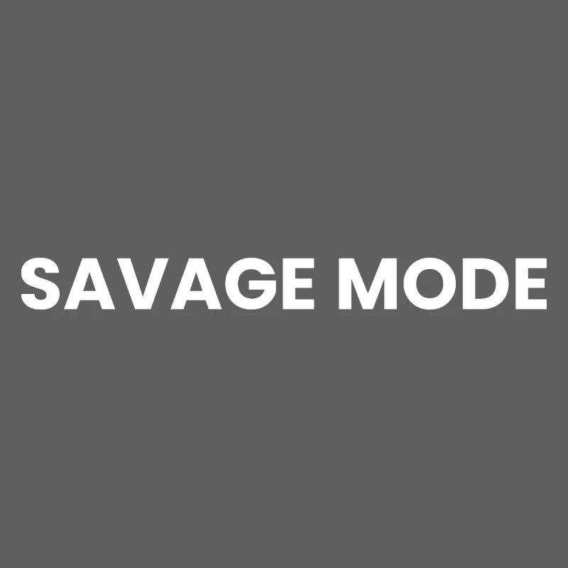 Mode Sauvage