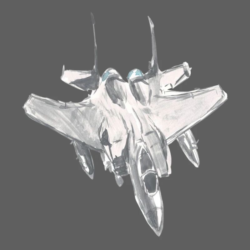 F15-Jagdflugzeugpilot-Luftfahrtshirt-Geschenkidee