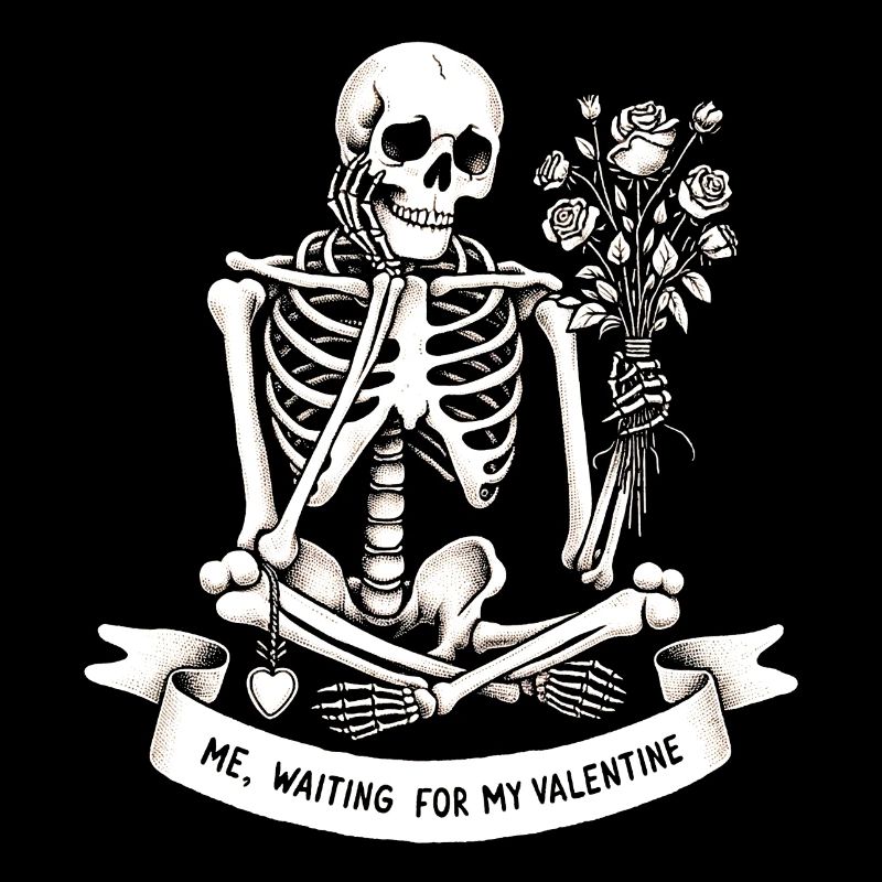 Moi en attente de ma Saint-Valentin - Célibataire, Saint-Valentin