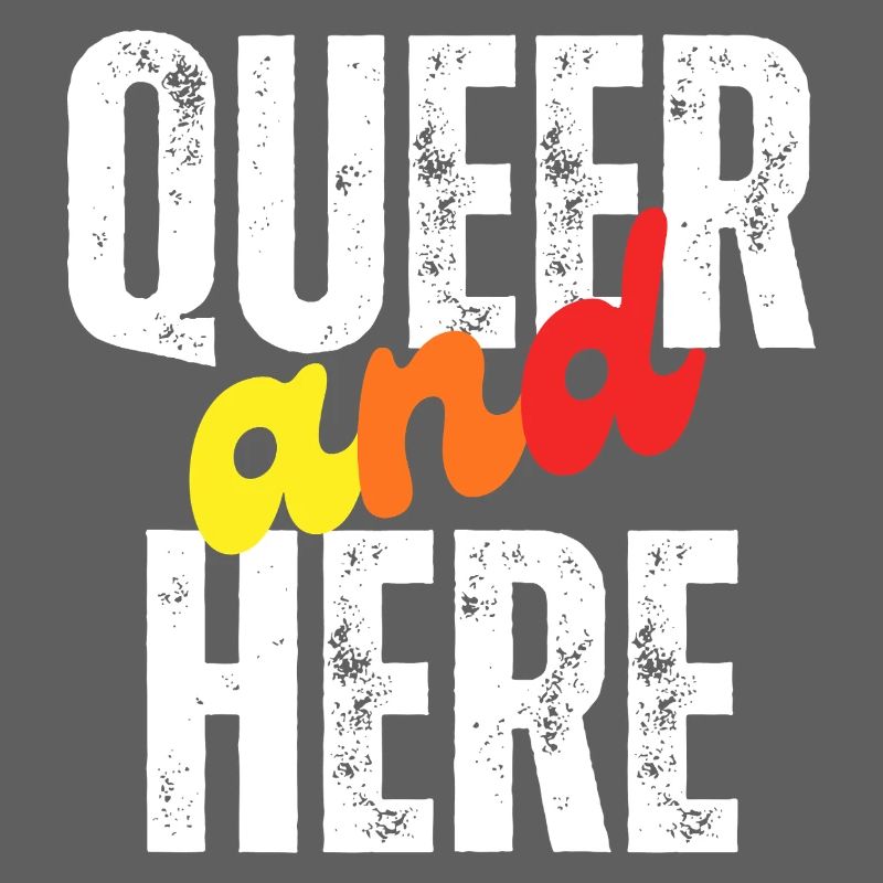 Conception typographique audacieuse, queer et fière