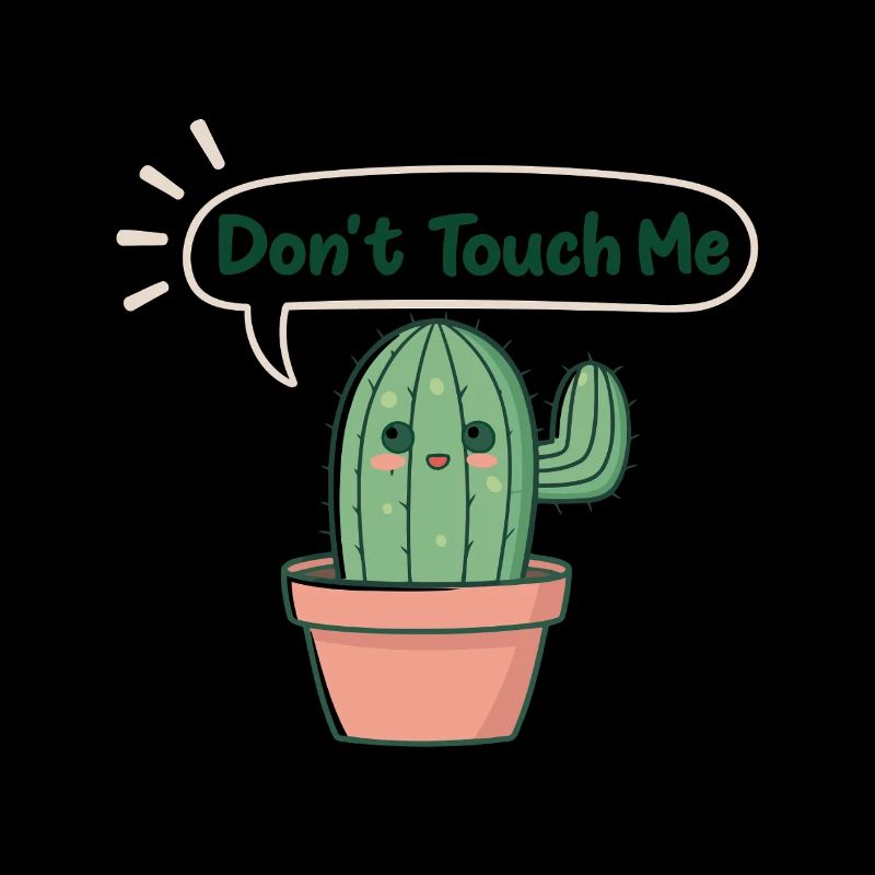 Shy Cactus: Don't Touch Me