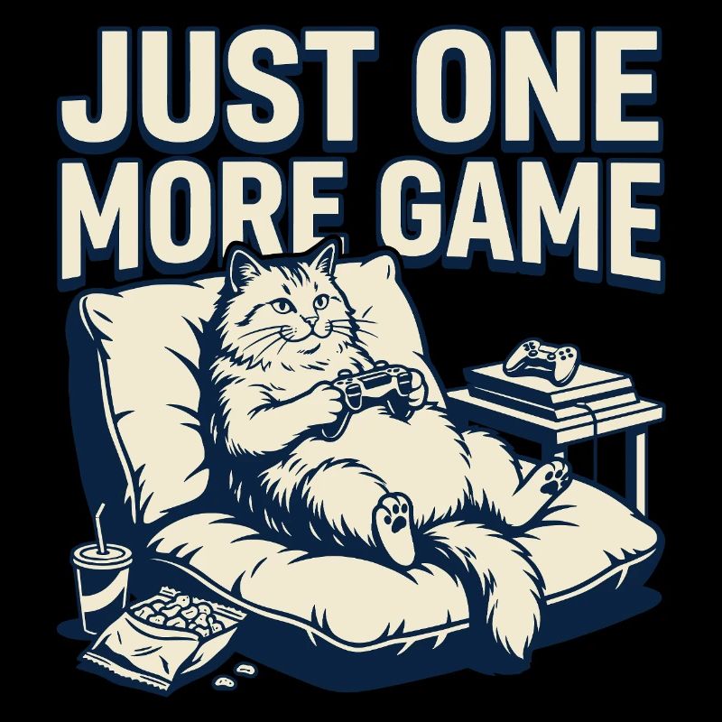 Nur noch ein Spiel Katzenlounge