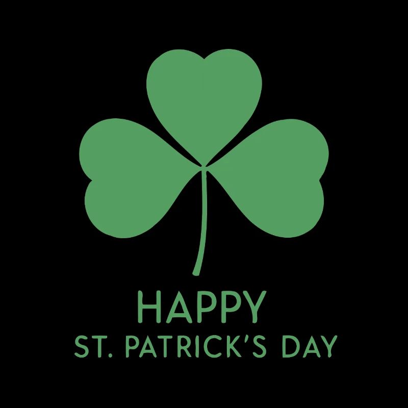 Trèfle Vert Saint Patrick