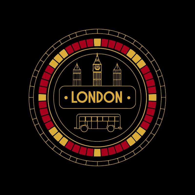 Gold London and Bus Patch