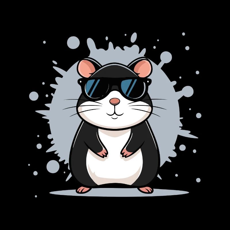 Hamster-Sonnenbrille