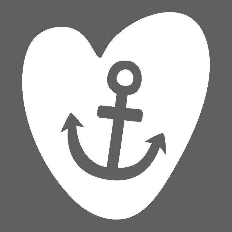 Herz Anker Hamburg Liebe Comic Seefahrer maritim