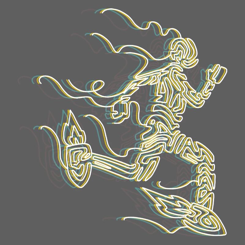 Stylized Rocket Runner