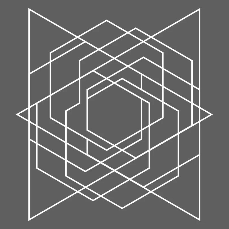 Interlaced Squares Grid