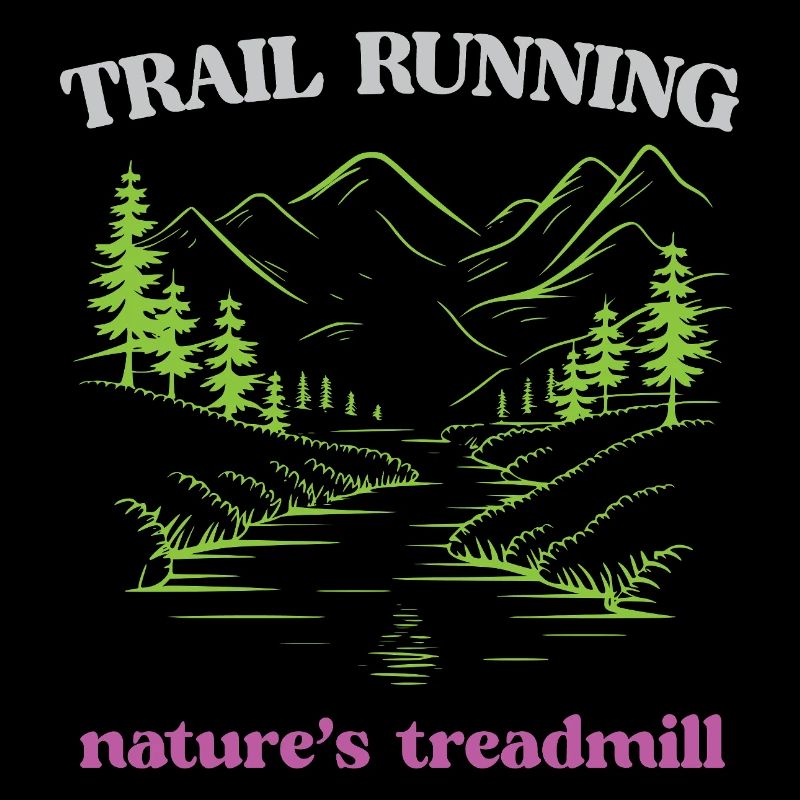 Course sur sentier - Tapis roulant de la nature