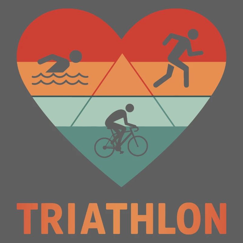 I love Triathlon gift for a triathlete
