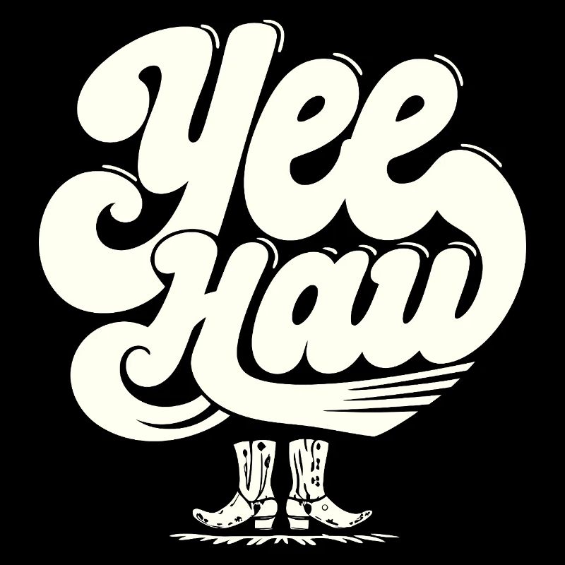 YEE HAW Cowboy Stiefel Rodeo