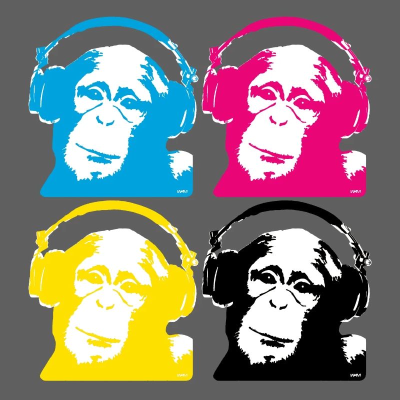 4 DJ monkeys