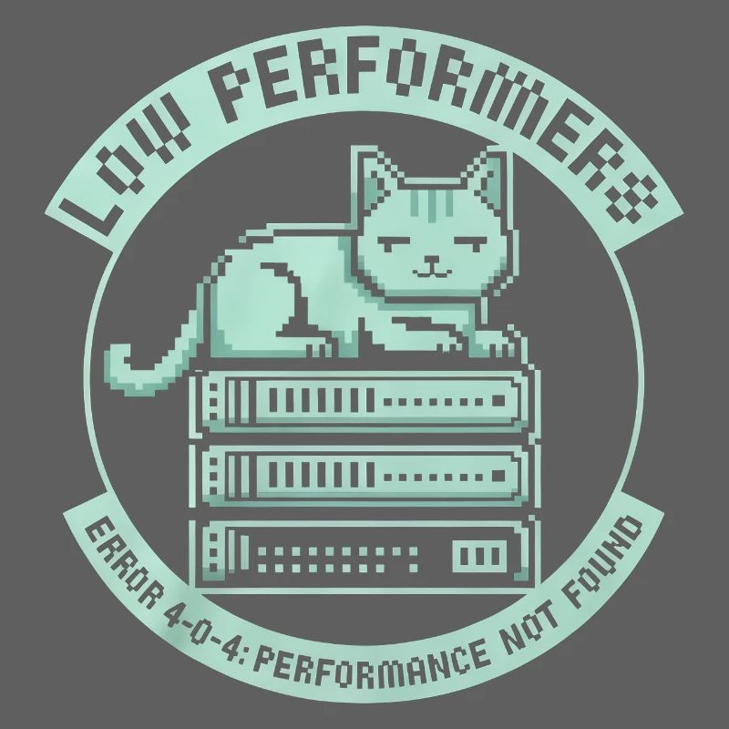Low Performers Katze Server Pixel Art