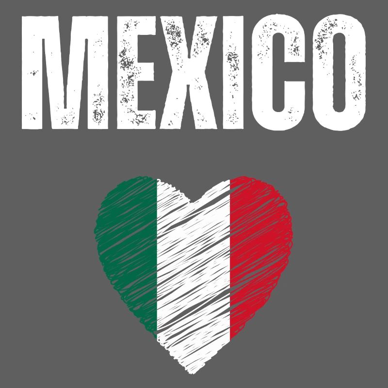 J’aime le Mexique, drapeau du Mexique