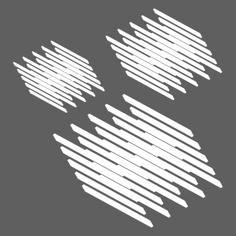 Geometric squares design