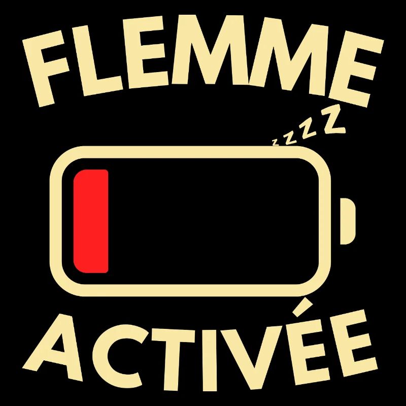 Flemme Activée Niveau Batterie Basse