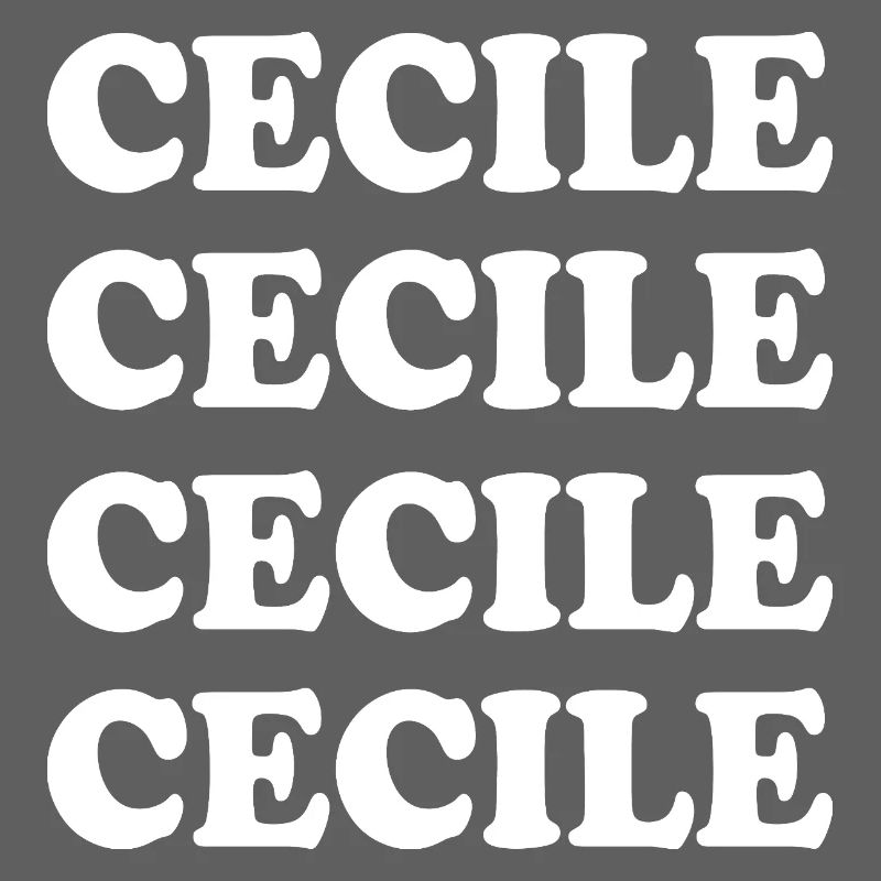 Cecile comme prénom