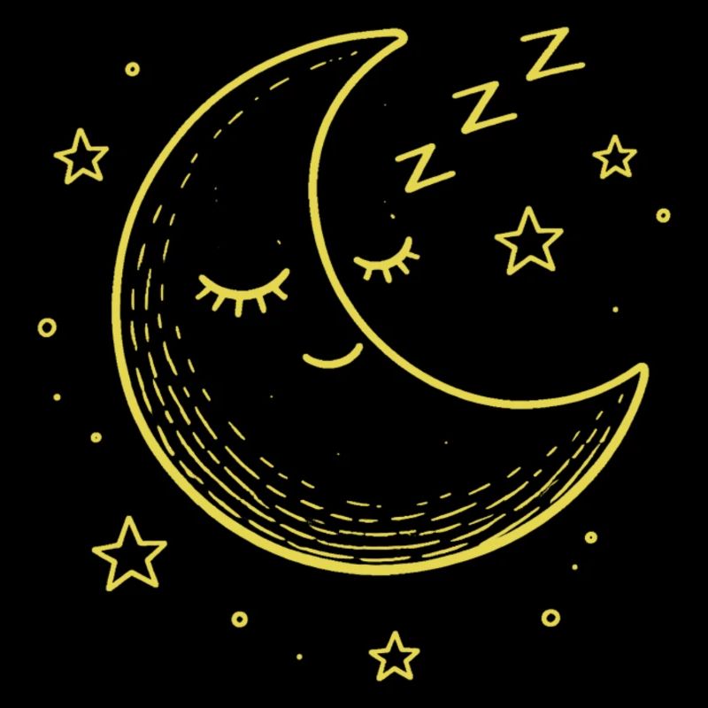 dreamland moon - sleeping moon