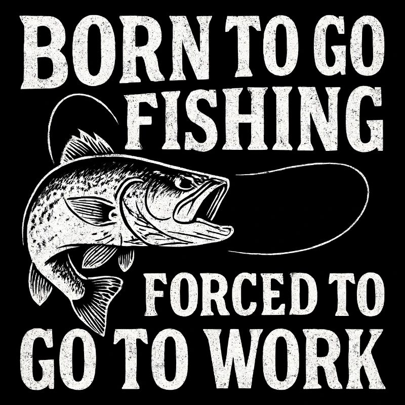 Né pour aller pêcher, forcé de travailler Pêcheur