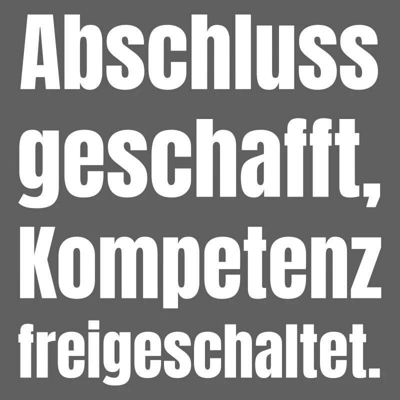 Graduation completed - competence unlocked