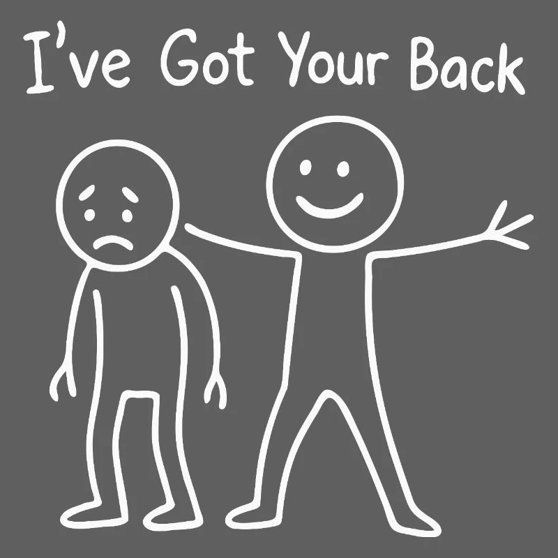 Ich stehe hinter dir: Support-Duo