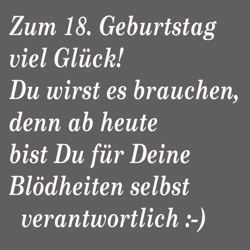 18. Geburtstag