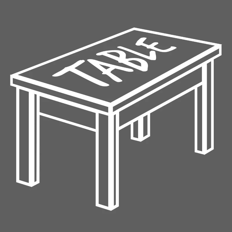 Table dining table furniture object carpenter