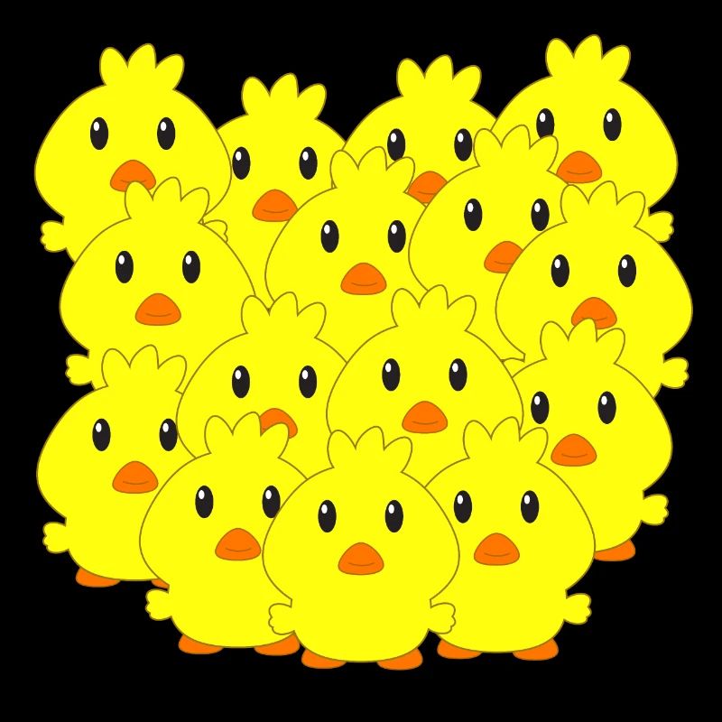 Chicks, Easter, animals for children, sweet chicks
