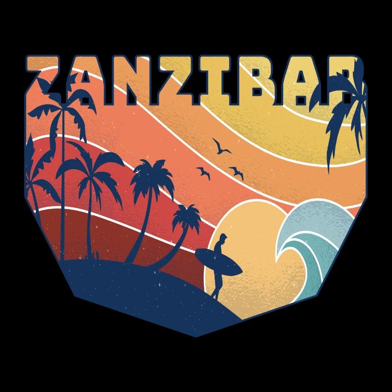 Surfer Design / Geschenk