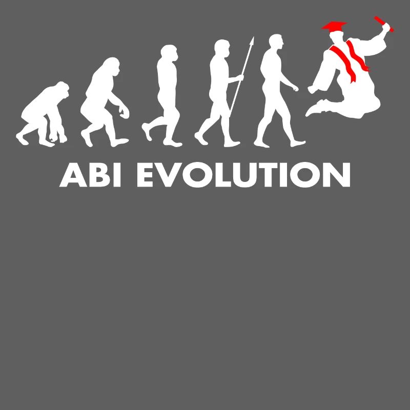 Abitur Abiturient Schulabschluss Evolution Abi