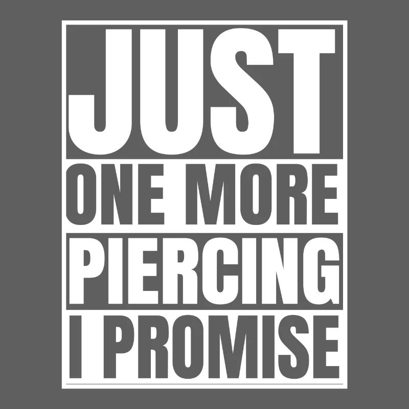 Lustiger Piercing Spruch Schmuck Englisch Geschenk